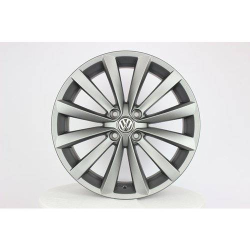 Jogo de 4 Rodas Kr R63 Vw Gol Power 2014 / Aro 14 / 4 Furos / Grafite Diamantado