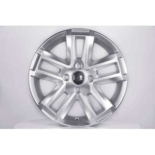 Jogo de 4 Rodas Kr R70 Vw Amarok Passeio / Aro 15 / 5x100 Et 36 / Prata