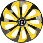 Jogo De Calota Velox Aro 13 Black Yellow 3708