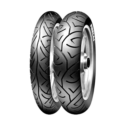 Jogo de 2 Pneus de Moto Pirelli Sport Demon 100/80-17 52S + 130/70-17 62S Tl - Original Honda Cbx 250 Twister / Yamaha Fazer 250