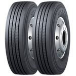 Jogo Pneu Aro 17.5 235/75R17.5 132/130M SP320 Dunlop - 2 Unidades