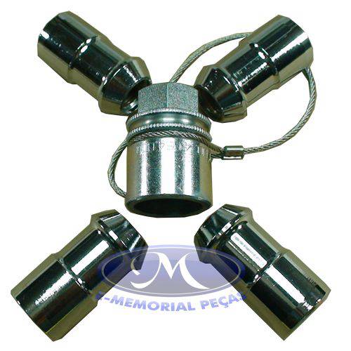 Jogo de Porca das Rodas de Aluminio V6 4.0 Xlt Cromada Peca Original Ranger /explorer