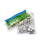 Jogo De Raios Inox Bace 3.5mm Crosser Dianteiro E Traseiro Tambor