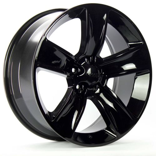 Jogo de Rodas Aro 20" 5x114 Jeep Grand Cherokee SRT8 - PRET0 - GT-7