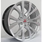 Jogo de Rodas Aro 20" 6x139,7 Mitsubishi Pajero Full - PRATA - PDW