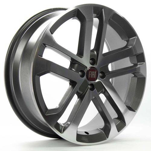 Jogo de Rodas Aro 20" 5x110 Fiat Toro Volcano 2017 - DG - GT-7