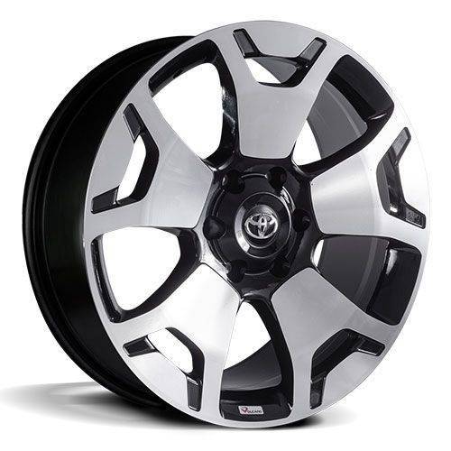 Jogo de Rodas Aro 20" 6x139,7 Nova Hilux 2019 - Volcano Platinum