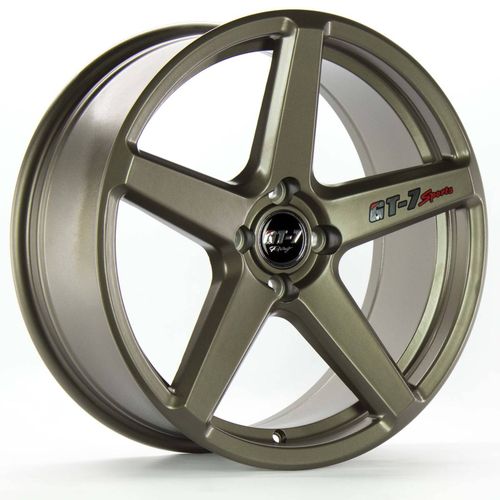 Jogo de Rodas Aro 17" 4x100 C-SPEC 2 - Bronze - GT-7