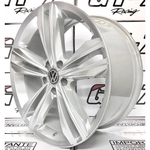 Jogo de Rodas Aro 19" 5x112 TIGUAN R-LINE - Super Prata - GT-7