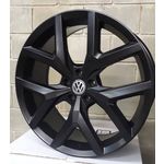 Jogo de Rodas Aro 22" 5x120 AMAROK V6 2019 - PRETA - GT-7