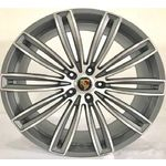 Jogo de Rodas Aro 22" 5x108 NEW PORSCHE - M/GR - PDW