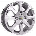 Jogo de Rodas Astra SS Aro 17 x 6,0 4x100 Chevrolet ZK80 Prata