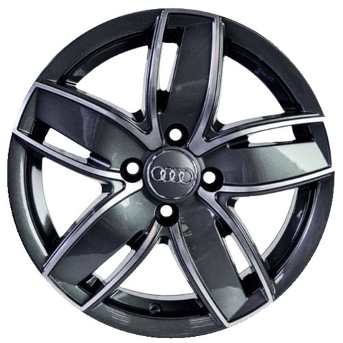 Jogo de Rodas Audi A3 Sportback Aro 15 X 6,0 4x100 Et36 K46 Grafite Diamantado