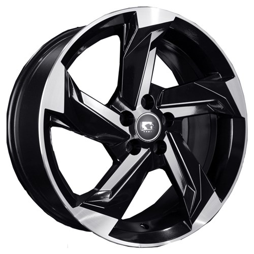 Jogo de Rodas Audi Prologue Aro 15 X 6,0 5X100 Et36 K60 Preto Diamantado