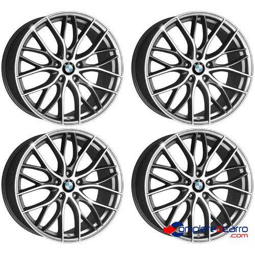 Jogo de Rodas Bmw 335 Biturbo Aro 17" - Furação 5x120 - Gd - R54