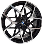 Jogo De Rodas Bmw M3 Gts Aro 20 X 8,0 5x120 Et40 K68 Preto Diamantado