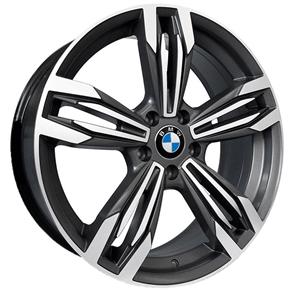 Jogo de Rodas BMW M6 Gran Coupe Aro 17 X 7,0 5x114,3 ET40 R56 Grafite Diamantado