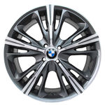 Jogo de Rodas BMW Serie 4 Aro 18 X 7,0 5x112 ET40 R55 Grafite Diamantado