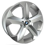 Jogo de Rodas Bmw X6 Aro 15 X 6,0 5x100 Et40 K47 Prata Diamantado