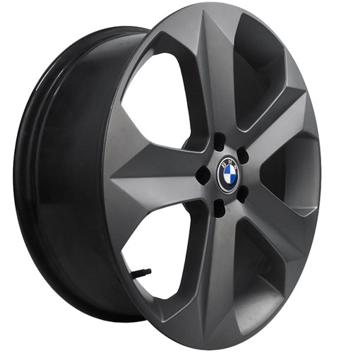 Jogo de Rodas Bmw X6 Aro 17 X 7,0 5X100 Et40 K47 Grafite Fosco