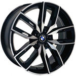 Jogo De Rodas Bmw Z4 Aro 18 X 8,0 5x120 Et37 K67 Preto Diamantado