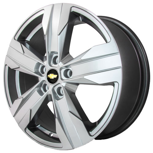 Jogo de Rodas Chevrolet Camaro LTZ Aro 20 X 7,5 5x114,3 ET40 R57 Prata