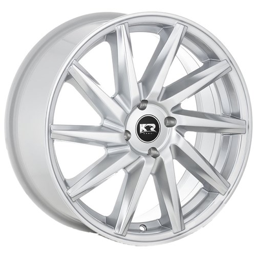 Jogo de Rodas Esportivas Vossen Cvt Aro 15 X 6,0 4X100 Et36 K51 Prata Diamantado