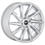 Jogo De Rodas Esportivas Vossen Cvt Aro 17 X 7,0 4x100 Et40 K51 Prata Diamantado