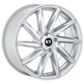 Jogo de Rodas Esportivas Vossen CVT Aro 15 X 6,0 4x100 ET36 K51 Prata Diamantado