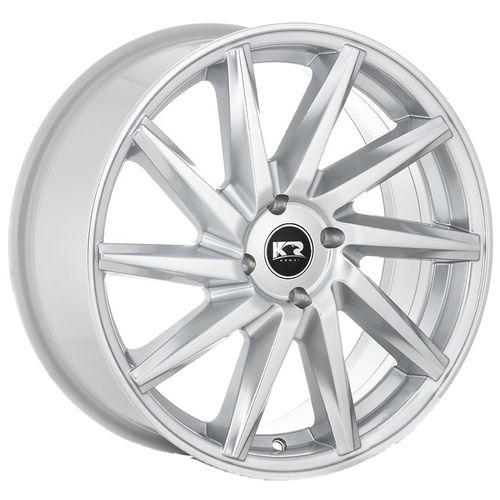 Jogo de Rodas Esportivas Vossen Cvt Aro 15 X 6,0 4x100 Et36 K51 Prata Diamantado