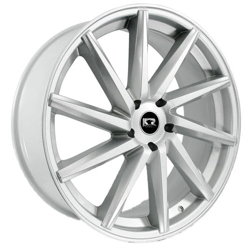 Jogo de Rodas Esportivas Vossen CVT Aro 18 X 7,0 5x112 ET40 K51 Prata Diamantado