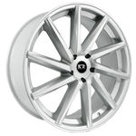 Jogo De Rodas Esportivas Vossen Cvt Aro 18 X 7,0 5x114,3 Et40 K51 Prata Diamantado