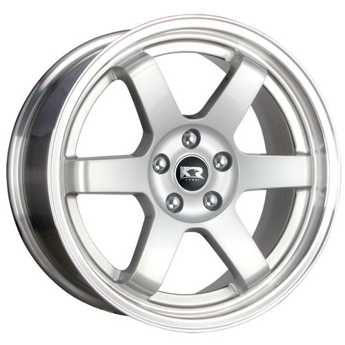 Jogo de Rodas Espotivas Volk Racing Te37 Aro 17 X 8,0 5x100 Et32 K57 Prata Diamantado