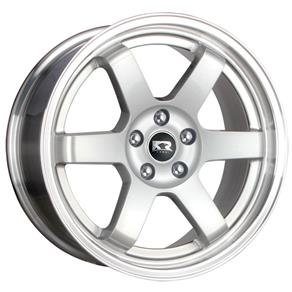 Jogo de Rodas Espotivas Volk Racing TE37 Aro 17 X 8,0 5x100 ET32 K57 Prata Diamantado