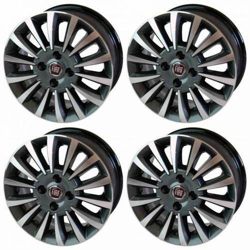 Jogo de Rodas Fiat Linea Absolute Aro 14" - Furação 4x98 - Gd - R20