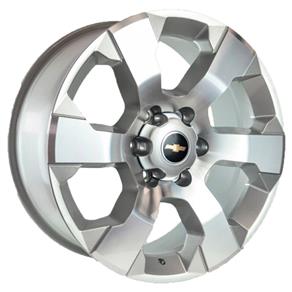 Jogo de Rodas GM S10 LTZ 2012 R31 Aro 20 X 8,5 6x139,7 ET33 Silver Star