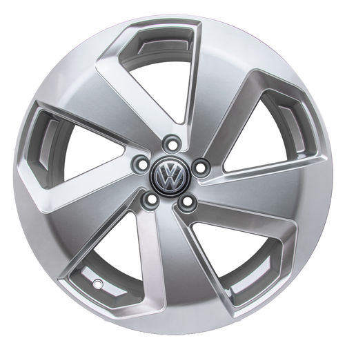 Jogo de Rodas Golf GTI Europeu Aro 17 X 6,0 5x100 ET42 R71 Volkswagen Prata Diamantado