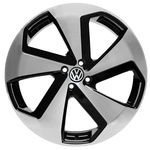 Jogo de Rodas Golf GTI Europeu Aro 17 X 6,0 4x100 ET42 R71 Volkswagen Preto Diamantado