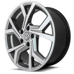 Jogo de Rodas Golf Gti Europeu Aro 17 X 7,0 5x100 Et38 R94 Volkswagen Grafite Diamantado