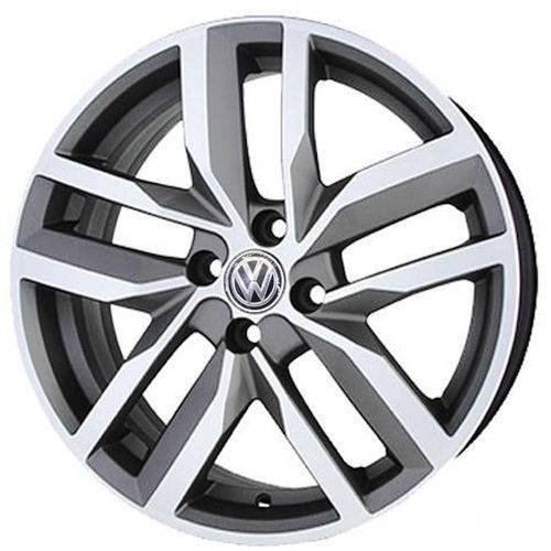 Jogo de Rodas Golf Highline Madrid Aro 17 X 7,0 4x100 ET41 R46 Volkswagen Grafite Diamantado