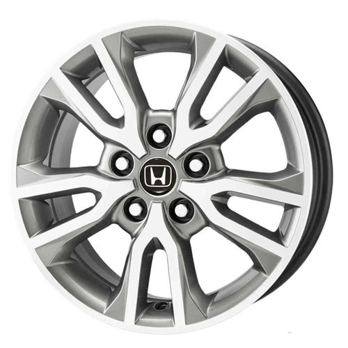 Jogo de Rodas Honda Civic EXR LXR Aro 16 X 6,0 5x114,3 ET43 R98 Grafite Diamantado Claro