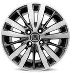 Jogo de Rodas Honda Fit Aro 15 X 6,0 4x100 ET50 R99 Grafite Diamantado