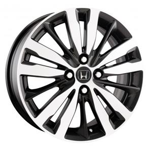 Jogo de Rodas Honda Fit Aro 15 X 6,0 4x100 ET50 R99 Preto Diamantado