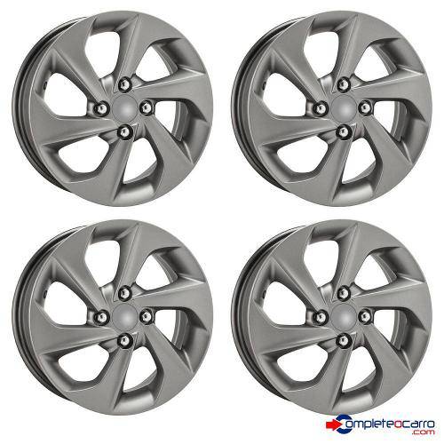 Jogo de Rodas Hyundai Hb20 Aro 14" - Furação 4x100 - Ss - R78