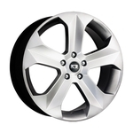 Jogo de Rodas KR K-47 Bmw X6 aro 17" furação 5x114,3 acabamento gloss tala 7 ET 45