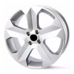 Jogo de Rodas Kr K-47 Bmw X6 Z5 Aro 18" Furação 4x108 Acabamento Prata Tala 7 Et 40