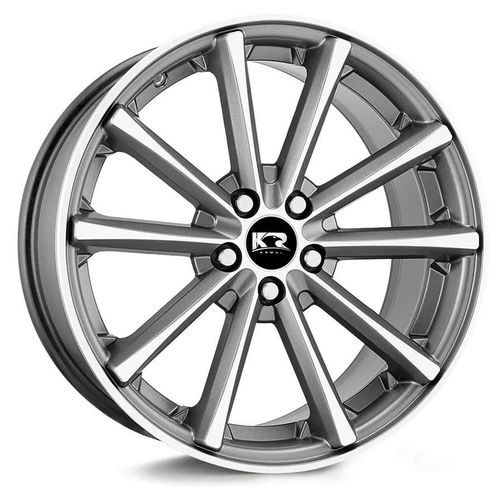 Jogo de Rodas Kr K-63 Aro 17 5x105 Hiper Diamond T. 7 Et 32