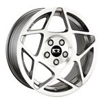 Jogo de Rodas Kr K-66 Aro 15 4x100 Preto e Gloss T 7 Et 30