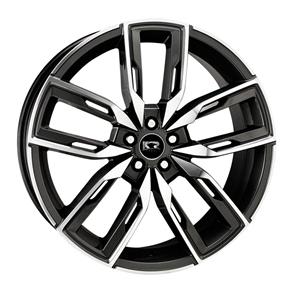 Jogo de Rodas Kr K-67 Aro 17 5X114 Preto Diam. T. 7 Et 40