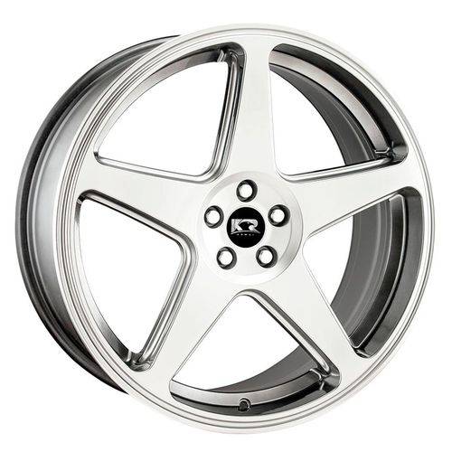 Jogo de Rodas Kr K-69 Aro 17 4x100 Hiper Diamante Tala 7 Et 40